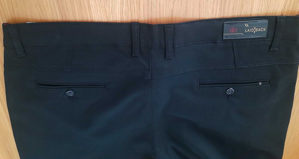 Eleganckie spodnie męskie XXL