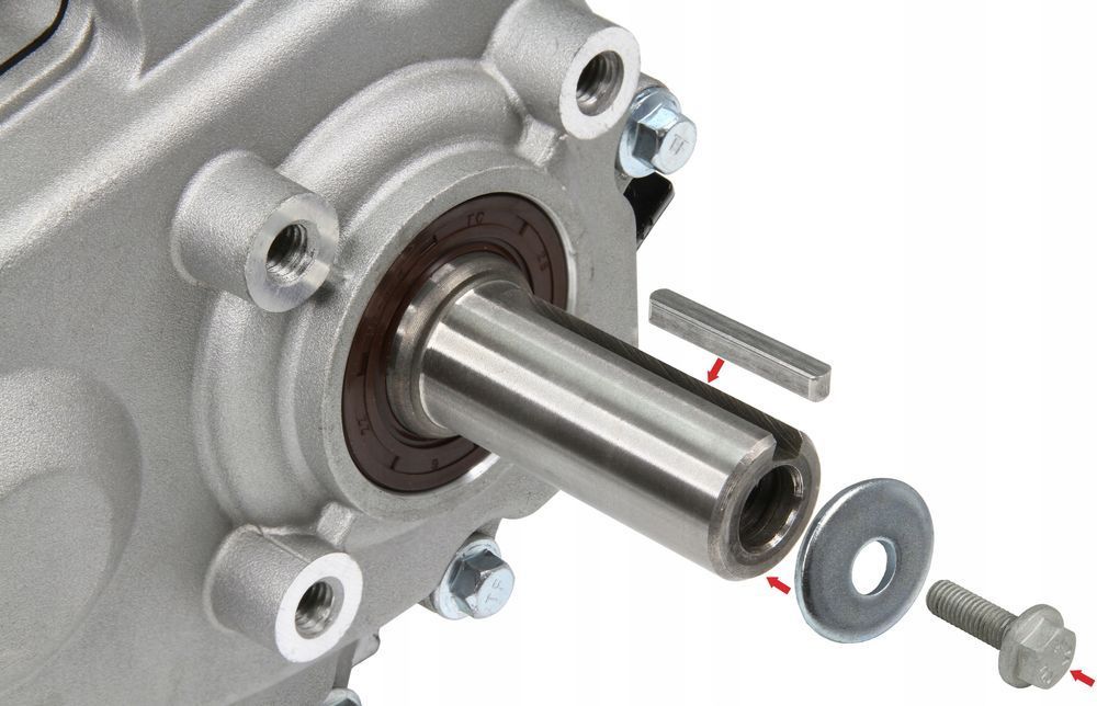 Silnik Spalinowy Benzynowy Zagęszczarki Glebogryzarki 7Km 19Mm Ohv