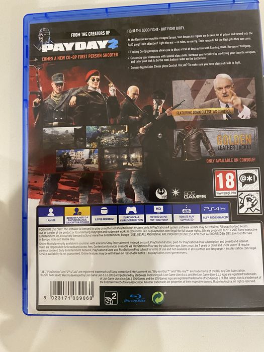 Jogos PS4 Riad e Zombie Army