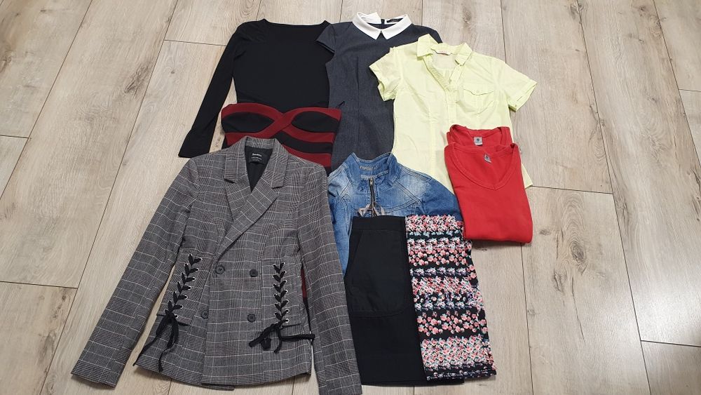 Paka ubrań damskich r.S,XS