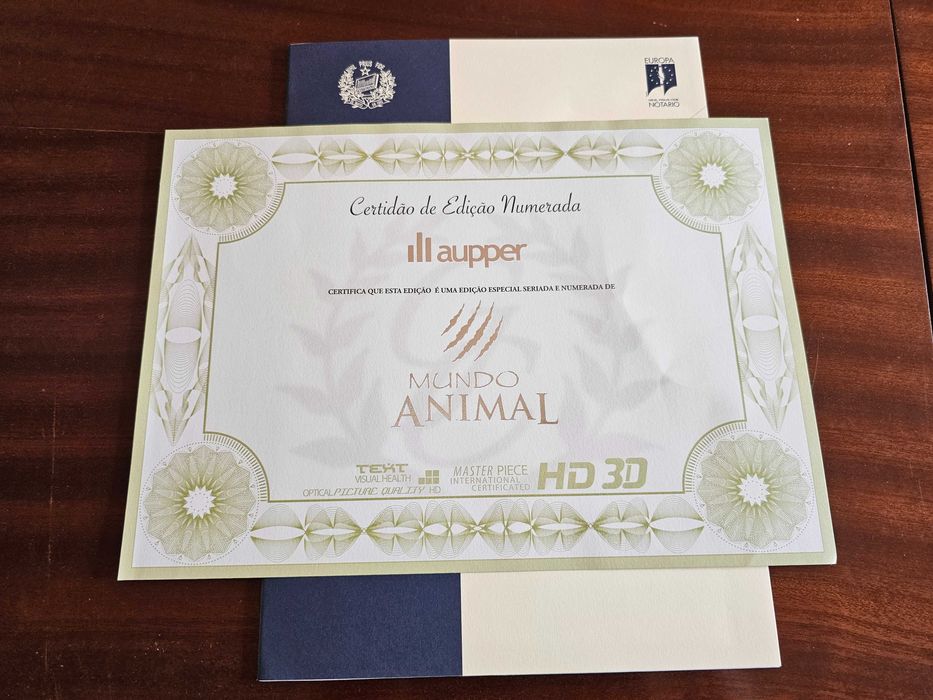 Coleção de 6 livros Mundo Animal, novos