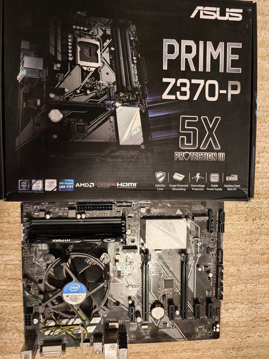 Материнська плата Asus Prime Z370P 1151v2 DDR4