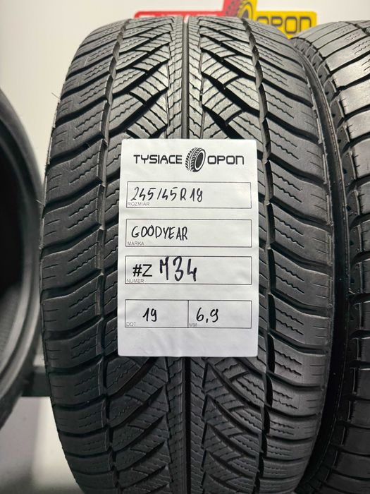 Opony Zimowe 245/45/18 GoodYear UltraGrip8 Komplet #Z734