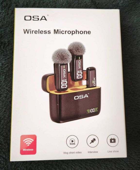Mikrofony krawatowe OSA K6 USB-C Android - NOWE -