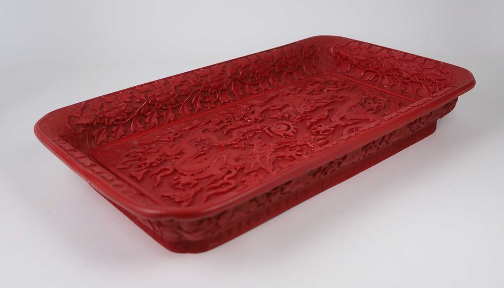 Tabuleiro da China lacado - 31 cm