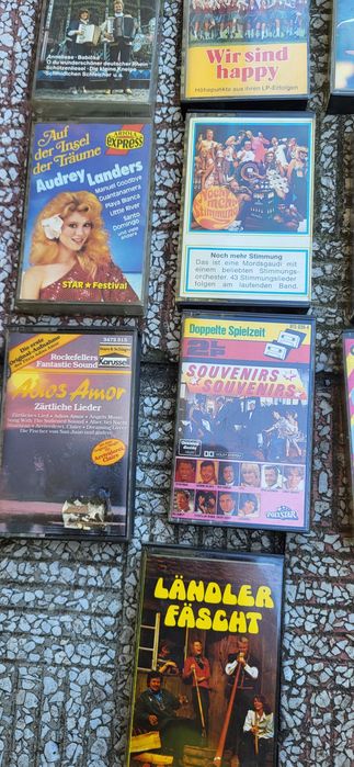 Kasety magnetofonowe zestaw 10 sztuk