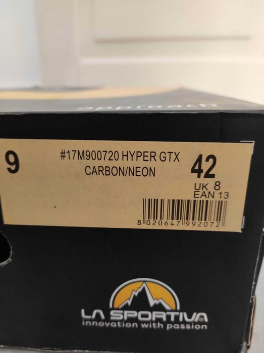 La Sportiva Hyper GTX (Gore-Tex) tam. 42 — usadas 3/4 vezes, como novas