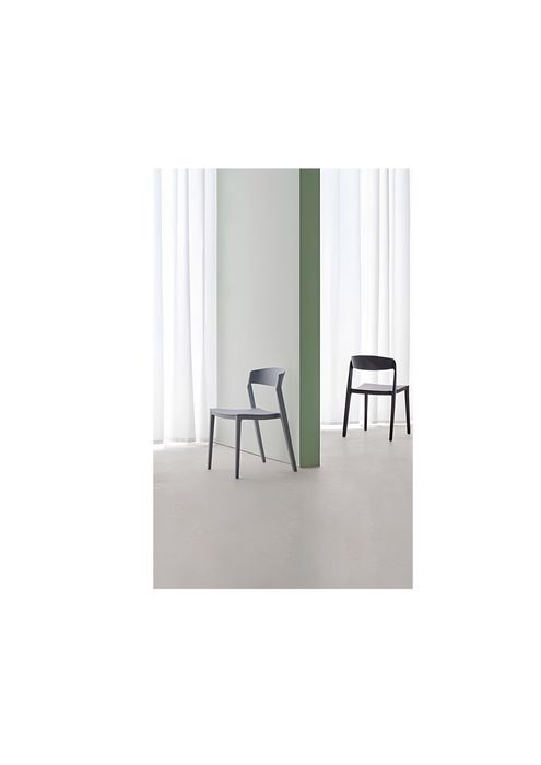 Cadeiras pvc cinza