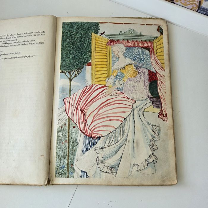 Książka z 1964 Grimm Baśnie antyk