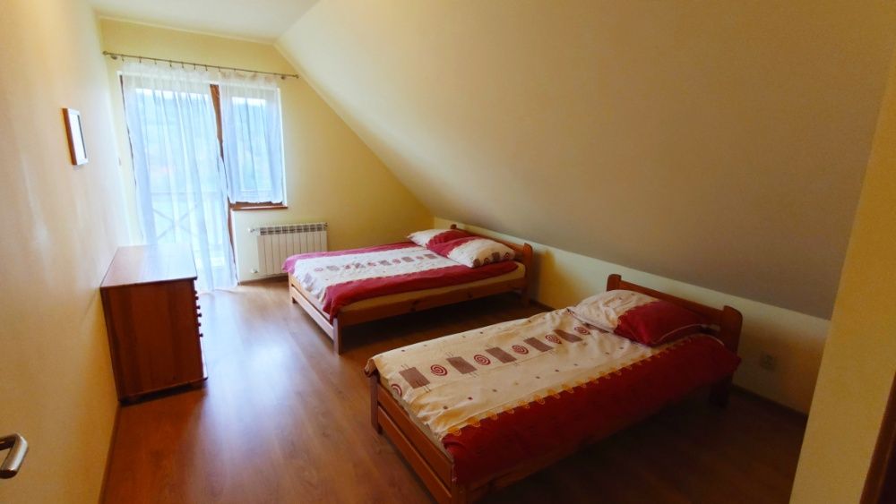 Domek z kominkiem Beskidy Korbielów balia jacuzzi