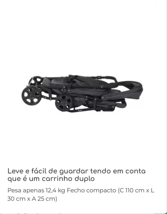 Carrinho de bebé duo Confort