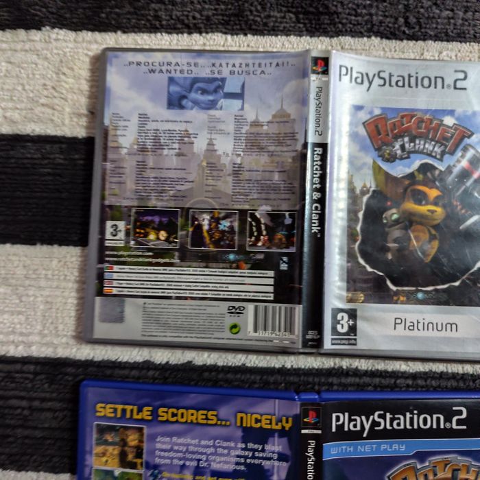 Lote de jogos PS2 e PS3