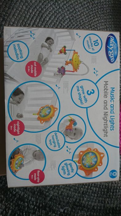 Karuzela pozytywka dla dziecka PLaygro 0+