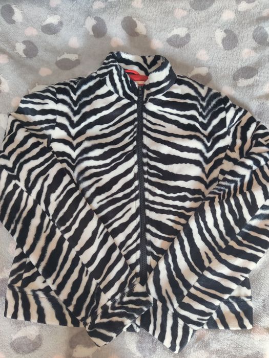 куртка або бомбер із принтом «зебра»