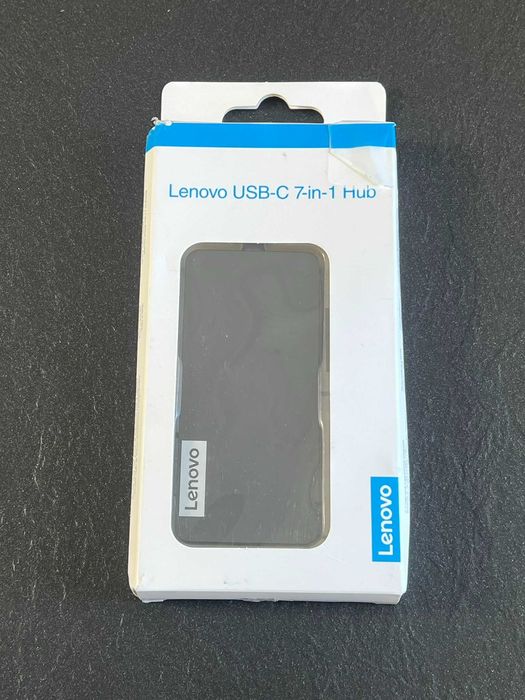 Lenovo Hub USB-C 7 w 1 stacja dokująca 4K przez HDMI