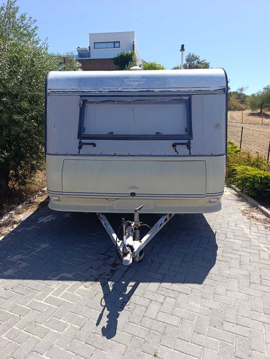 Caravana Hobby 610 (1990) — Eixo Duplo / Com Documentos / Ideal p/ Projeto ou Terreno