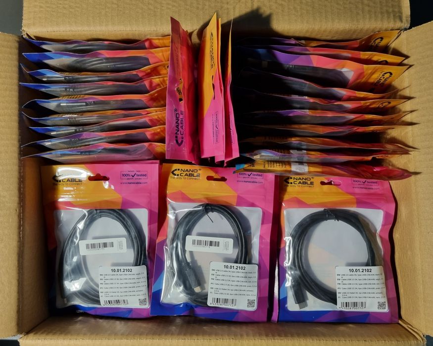 NanoCable Cabo USB 2.0 - USB-C