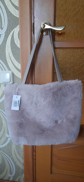 Сумка меховая женская