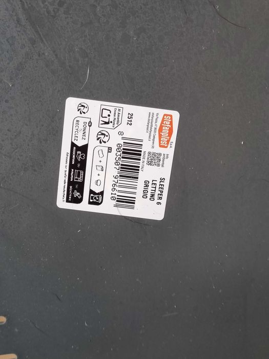 Cama plastico rijo p caes