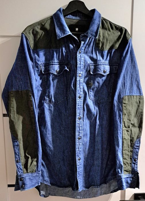 Koszula męska jeansowa