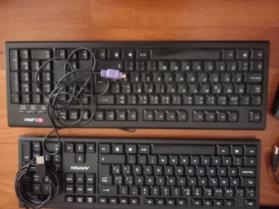 Conj. Monitor, teclados e ratos