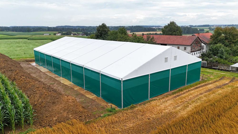 Nowa hala 20x40x4m z pcv pod ujeżdżalnię dla koni