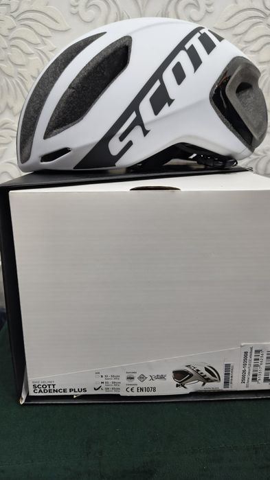 Kask rowerowy scott cadence plus L aero