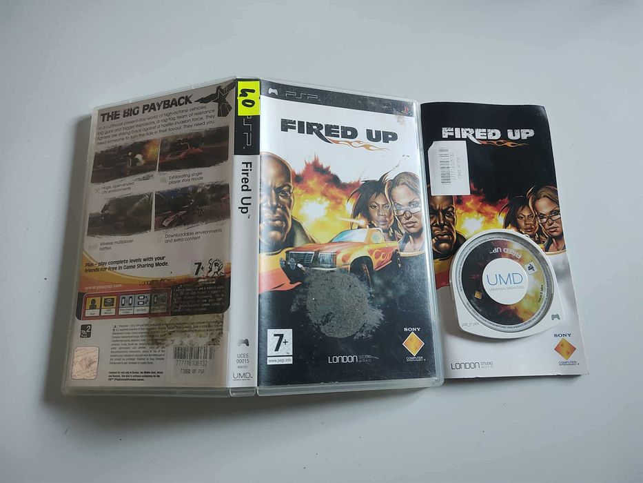 Gra PSP PlayStation Fired Up
