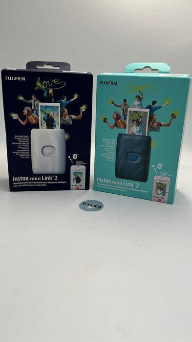 МАГАЗИН! Фотопринтер Fujifilm Instax Mini Link 2 White/Blue