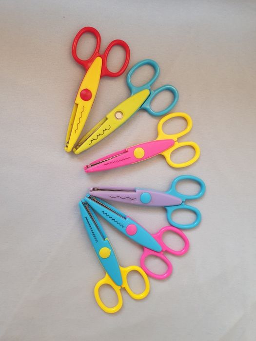 Nożyczki kreatywne z ząbkami