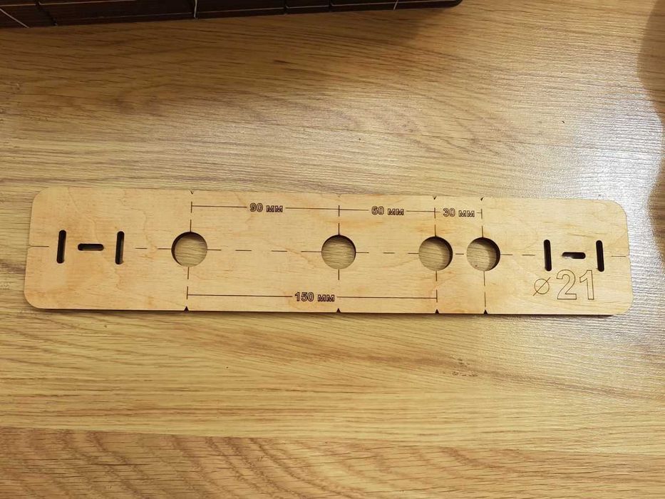 Шаблон под установку Водорозеток.