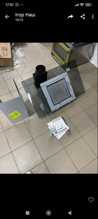 Витяжка кухонна нова 90 см