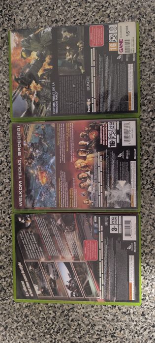 Halo 3/Red alert 3/Project Gotham racing 4 Xbox 360