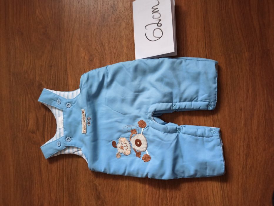 Spodnie ocieplane niemowlęce