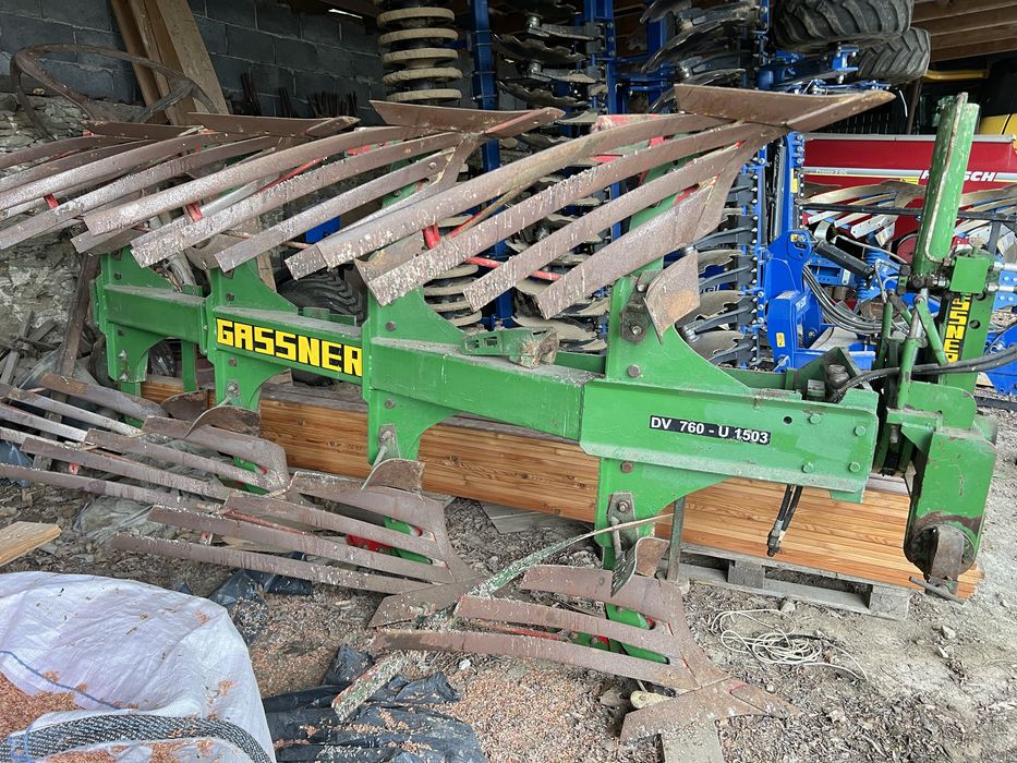 Pług Gassner 4-skibowy(Lemken, Kuhn, Unia, Kverneland, Rabe Werk)