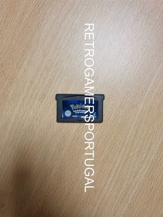 Label reposição para Pokemon Sapphire