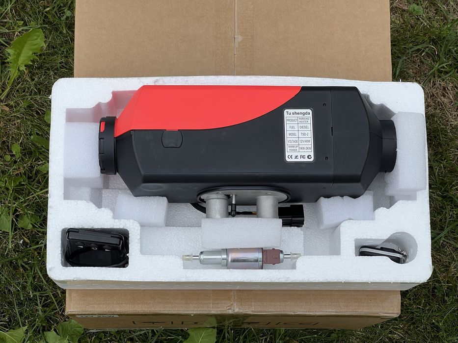 Автономка Webasto 12/24V 2 кіловати  для Nissan Leaf та електромобілів, бак 5 або 10 л