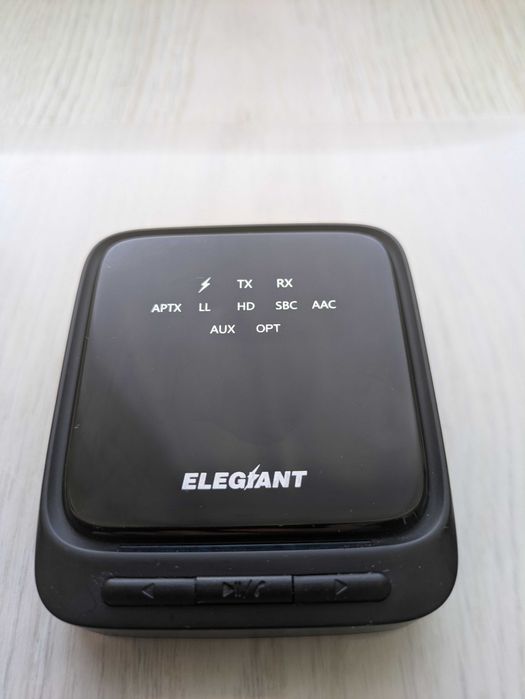 ELEGIANT nadajnik/odbiornik Bluetooth, aptX LL/HD, TOSLINK (optyk)