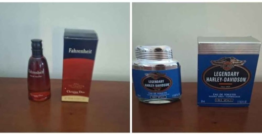 Perfumes Homem - Dior Fahrenheit e Legendary Harley-Davidson - NOVO