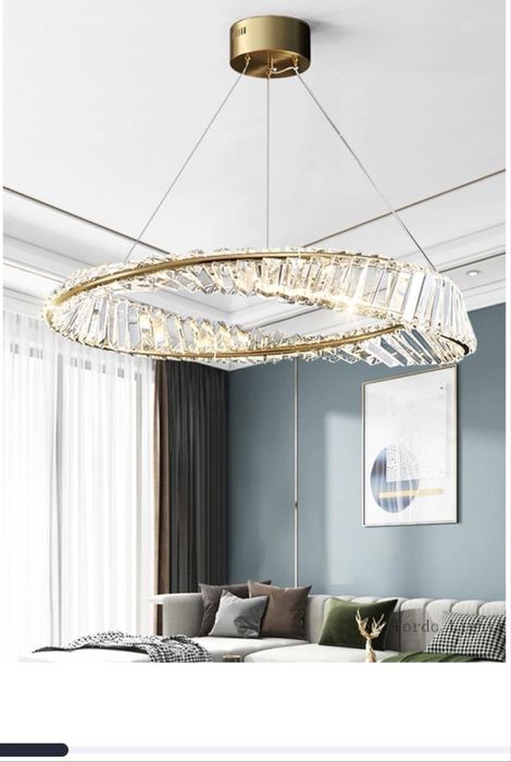 Candeeiro Suspenso  Toolight Cristal NOVO