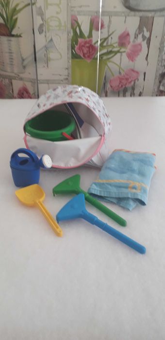 Mochila de praia em rede