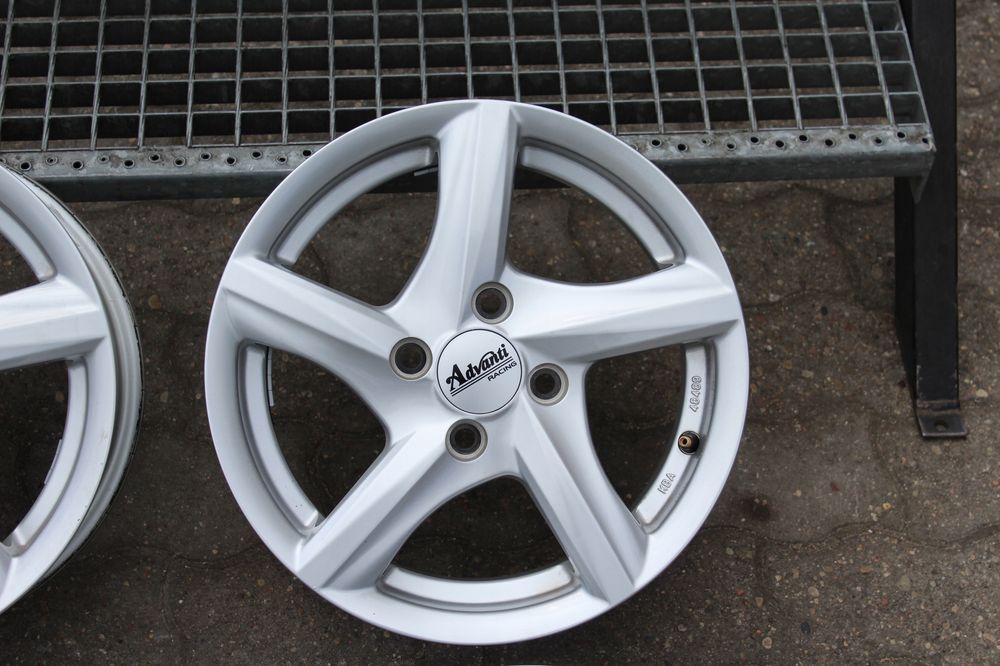 advanti racing 14 4x100 et38 5,5j opel toyota renault mini
