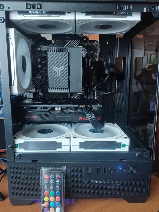 Ігровий пк комп'ютер Intei i5 10400f /rx 6600 8gb/м2 256gb/ddr4 16g/HDD 1000gb.