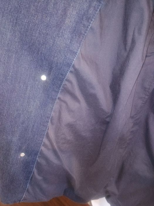 Zara kurtka jesień dżins stójka Xl xxl