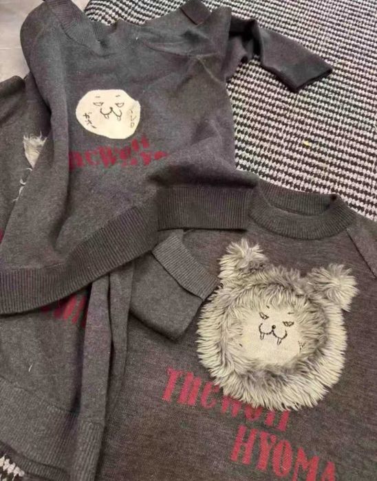 20471120 fur hyoma "The wolf Hyoma" sweatshirt