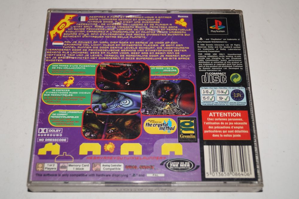 N2O N20 Playstation (Psx) Pudełkowa