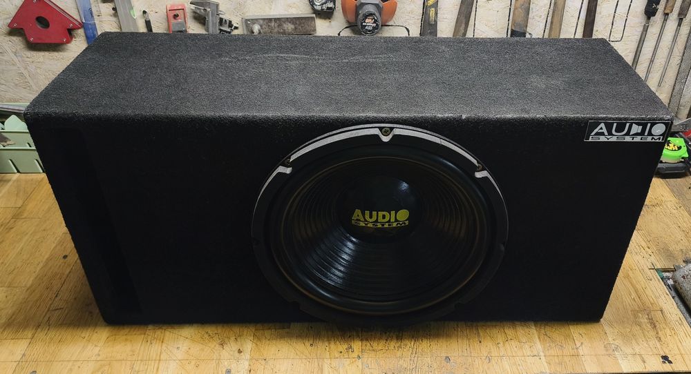 Skrzynia Basowa Audio System CX15DV 1000w rms 4ohm 15" 38cm tuba sub
