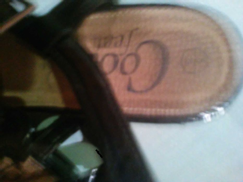 buty sandały czarne lakierowane  SKÓRA! New Look roz. 37/38