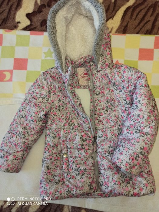 Куртка Zara, пальто, ветровка, кофта CoolClub, 104/110 (4-5лет).
