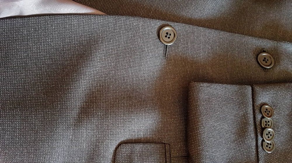 fatos de homem 100% lã